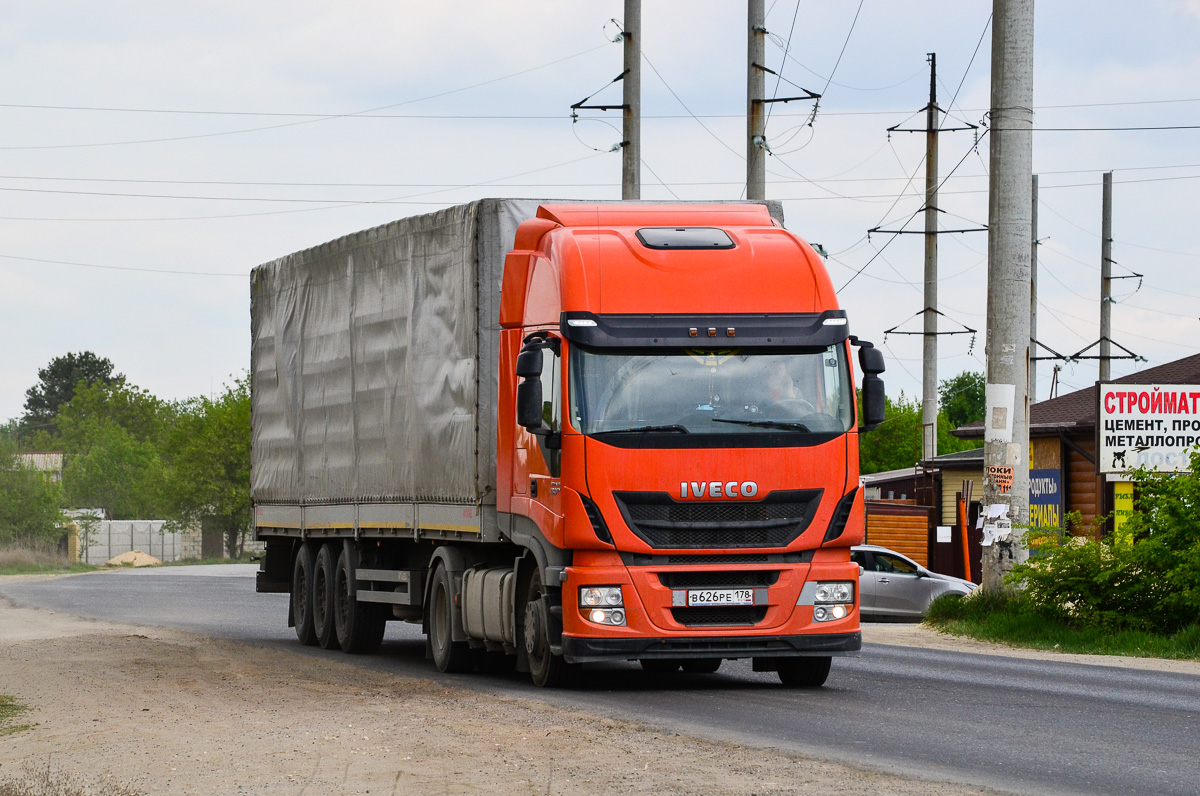 Санкт-Петербург, № В 626 РЕ 178 — IVECO Stralis ('2012) 460