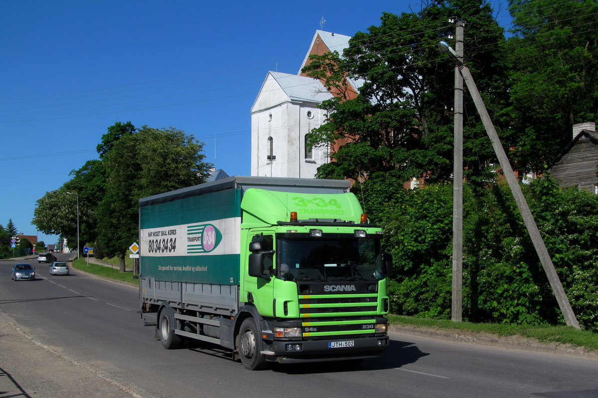 Литва, № JTH 502 — Scania ('1996) P94D