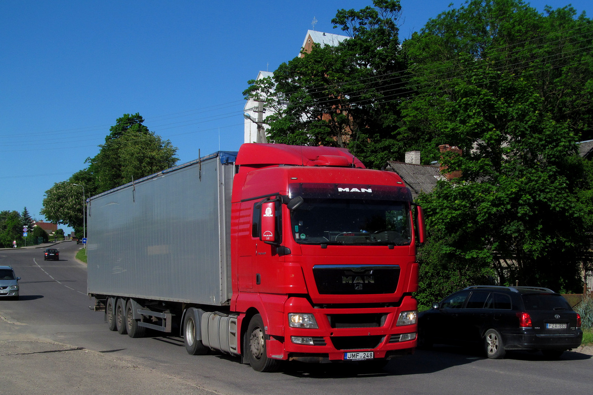 Литва, № JMF 248 — MAN TGX ('2007) 18.400