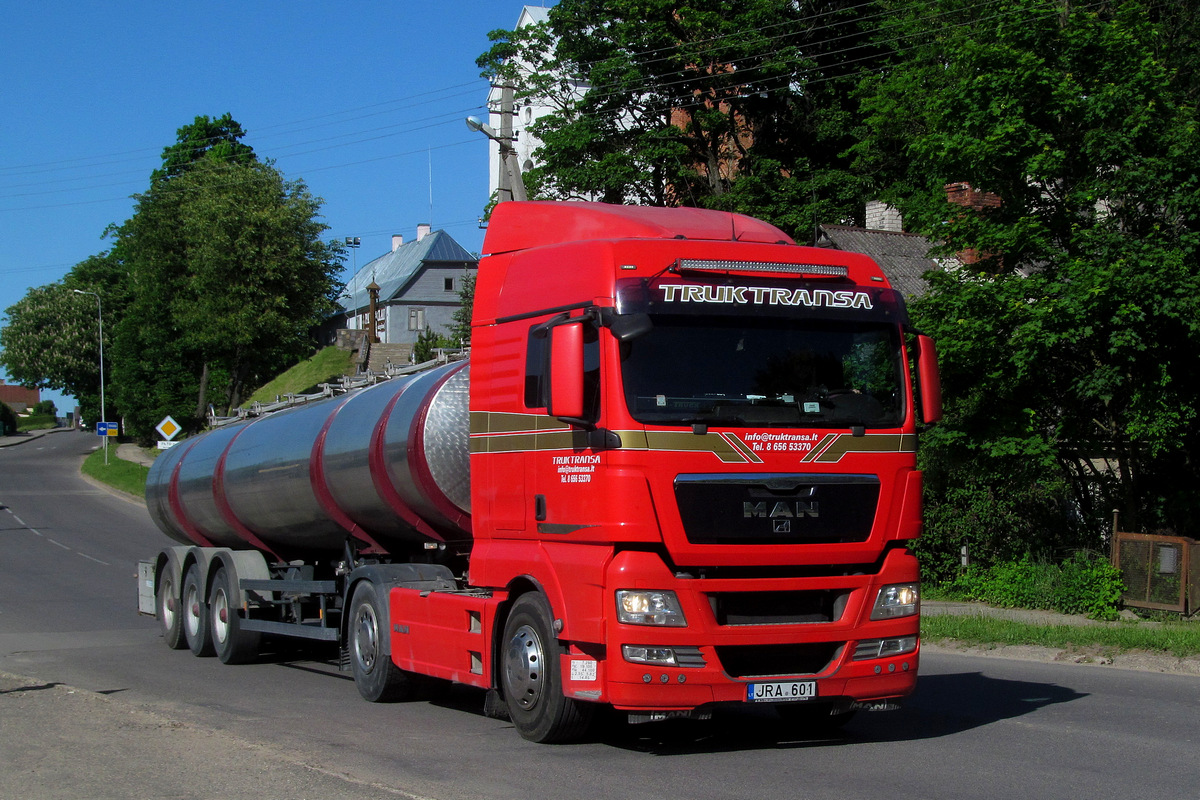 Литва, № JRA 601 — MAN TGX ('2007) (общая модель)