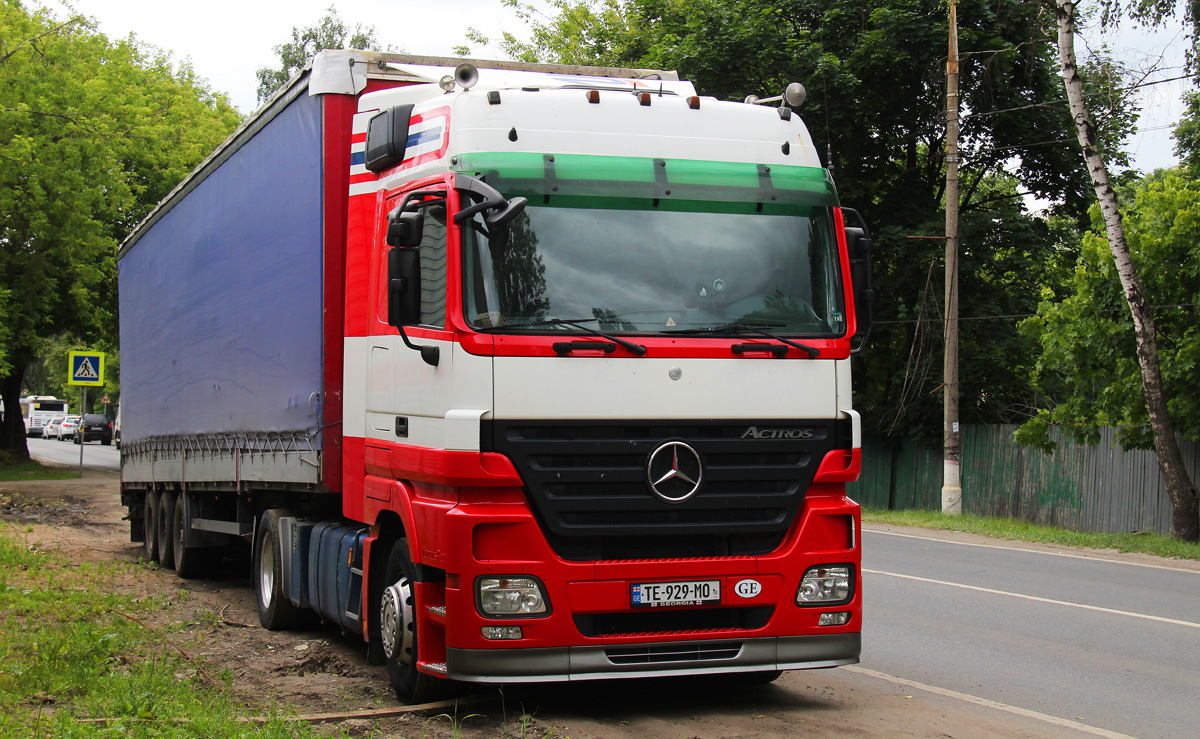 Грузия, № TE-929-MO — Mercedes-Benz Actros ('2003) 1844