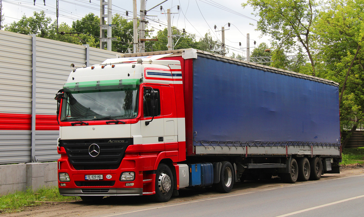 Грузия, № TE-929-MO — Mercedes-Benz Actros ('2003) 1844