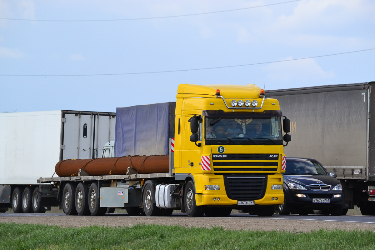 Самарская область, № Н 363 АМ 163 — DAF XF105 FT