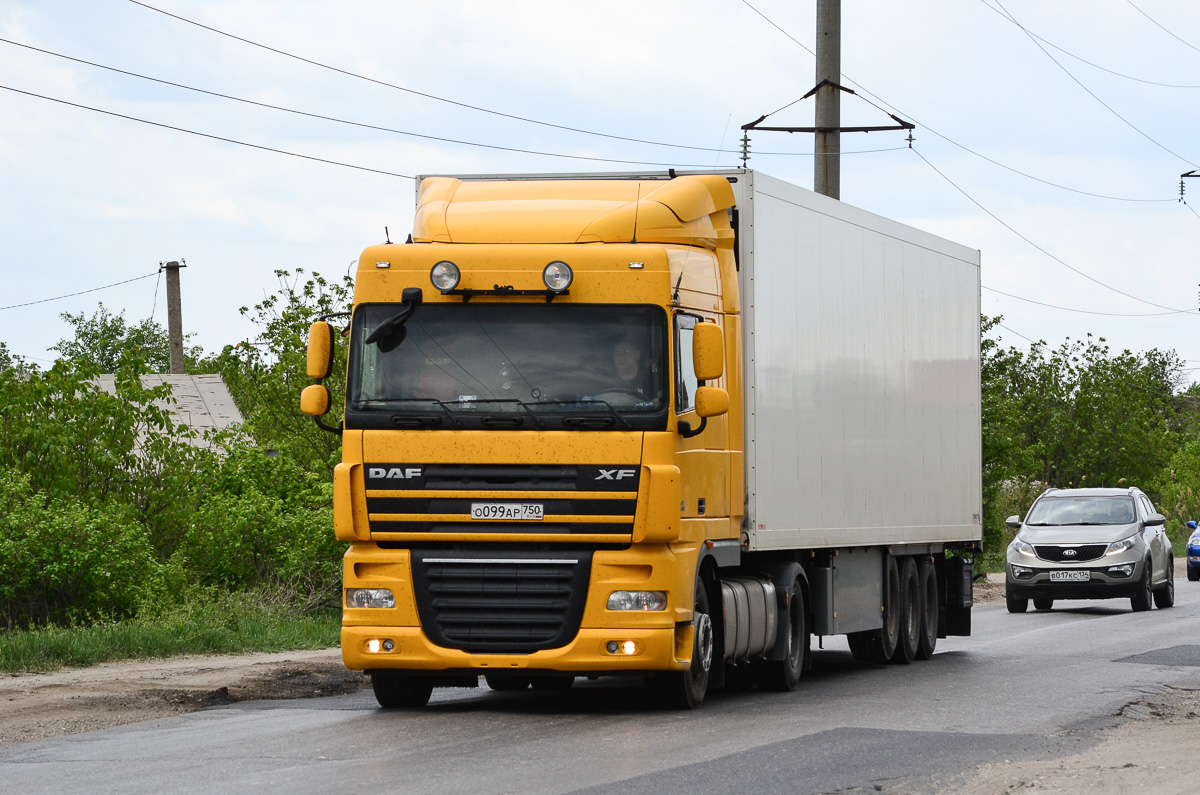 Московская область, № О 099 АР 750 — DAF XF105 FT