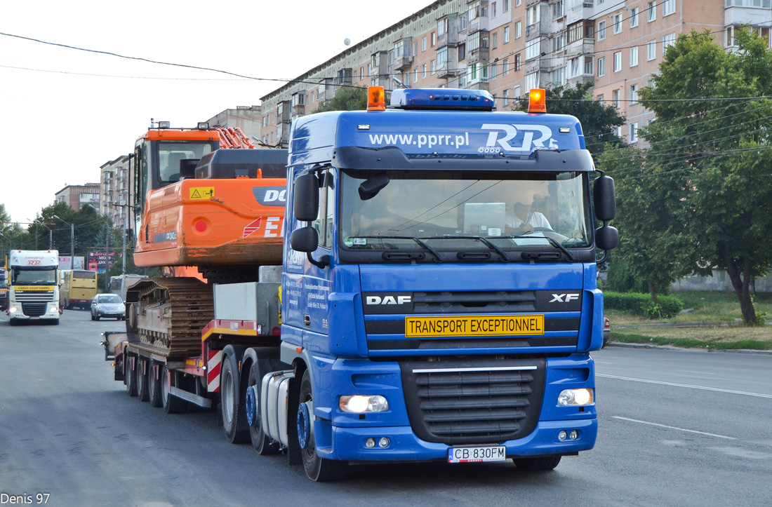 Польша, № CB 830FM — DAF XF105 FTG