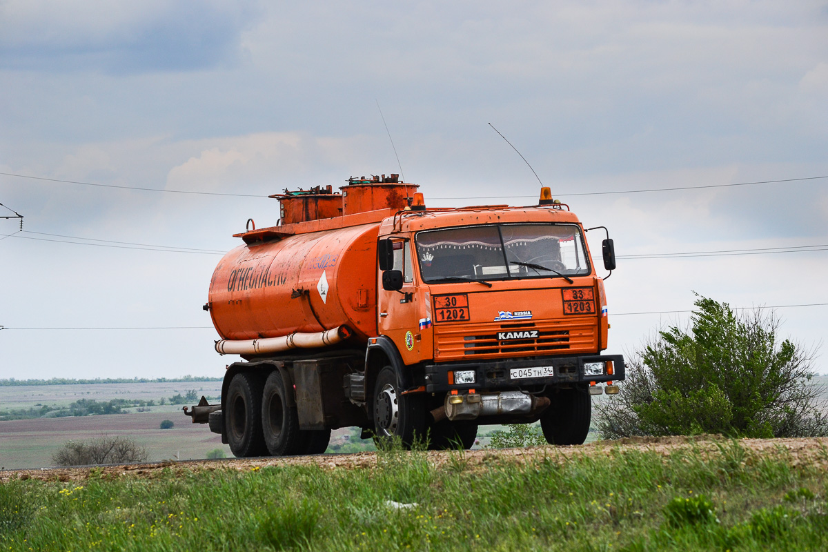 Волгоградская область, № С 045 ТН 34 — КамАЗ-53229-15 [53229R]