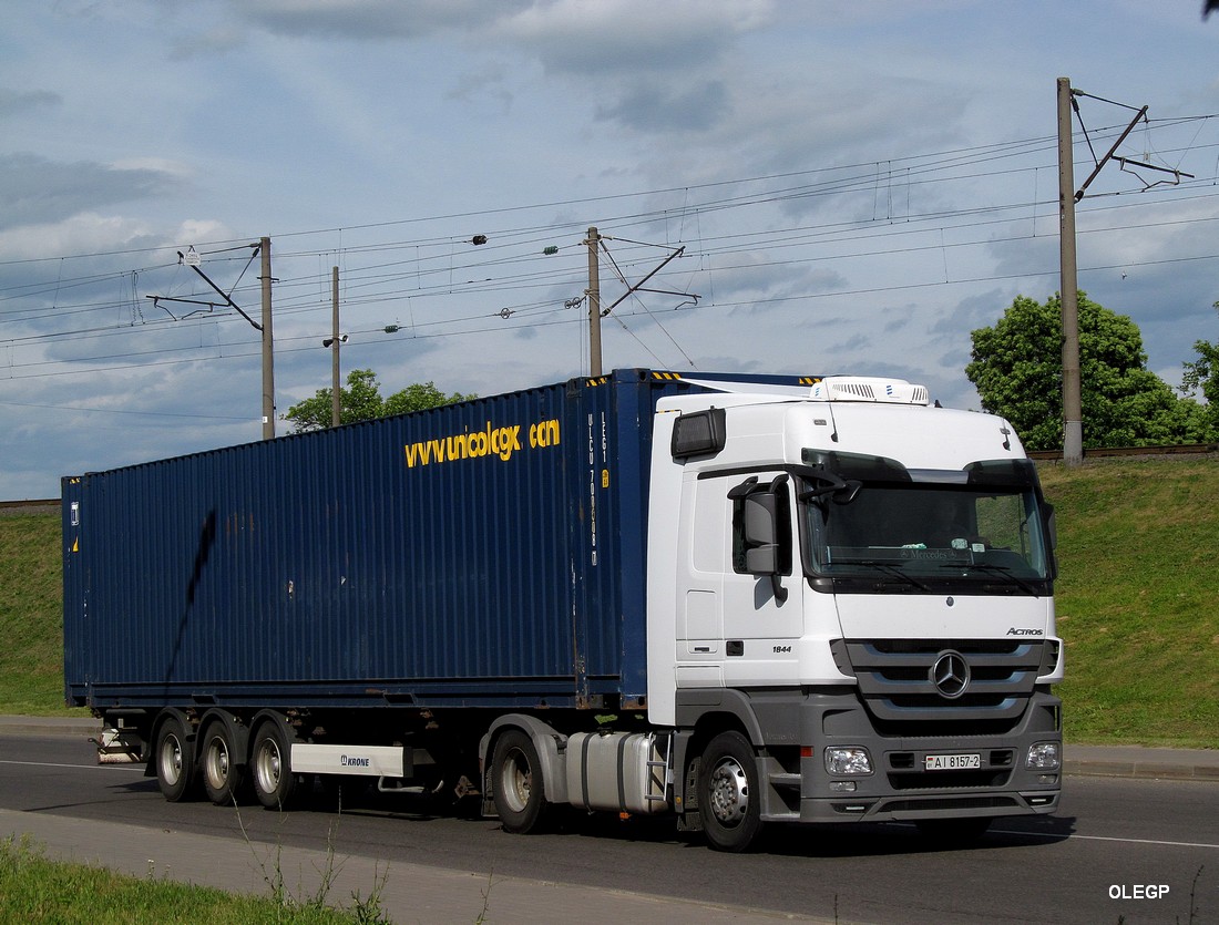 Витебская область, № АІ 8157-2 — Mercedes-Benz Actros ('2009) 1844