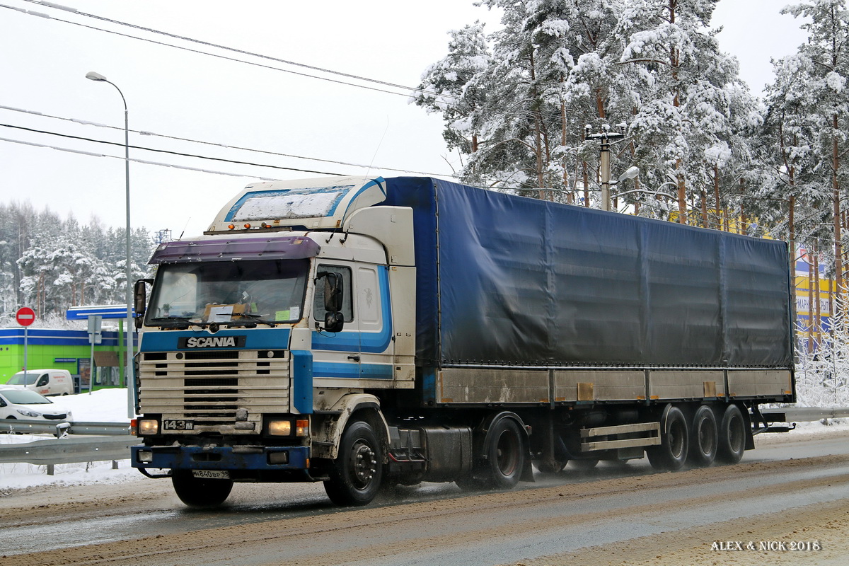 Санкт-Петербург, № Н 840 ВР 98 — Scania (II) R143M