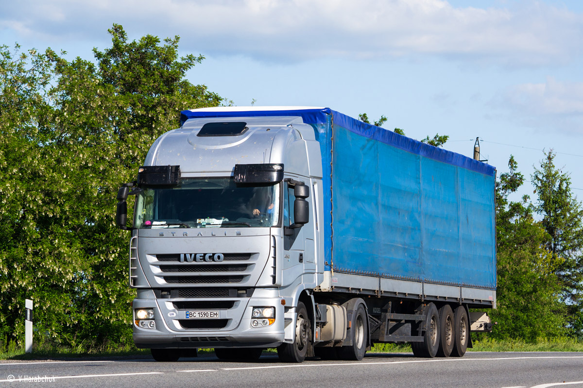 Львовская область, № ВС 1590 ЕМ — IVECO Stralis ('2007) 450