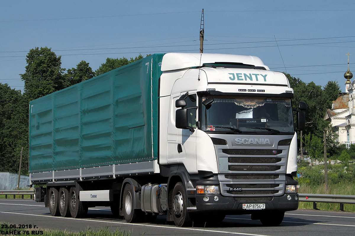 Минск, № АР 8754-7 — Scania ('2013) R440