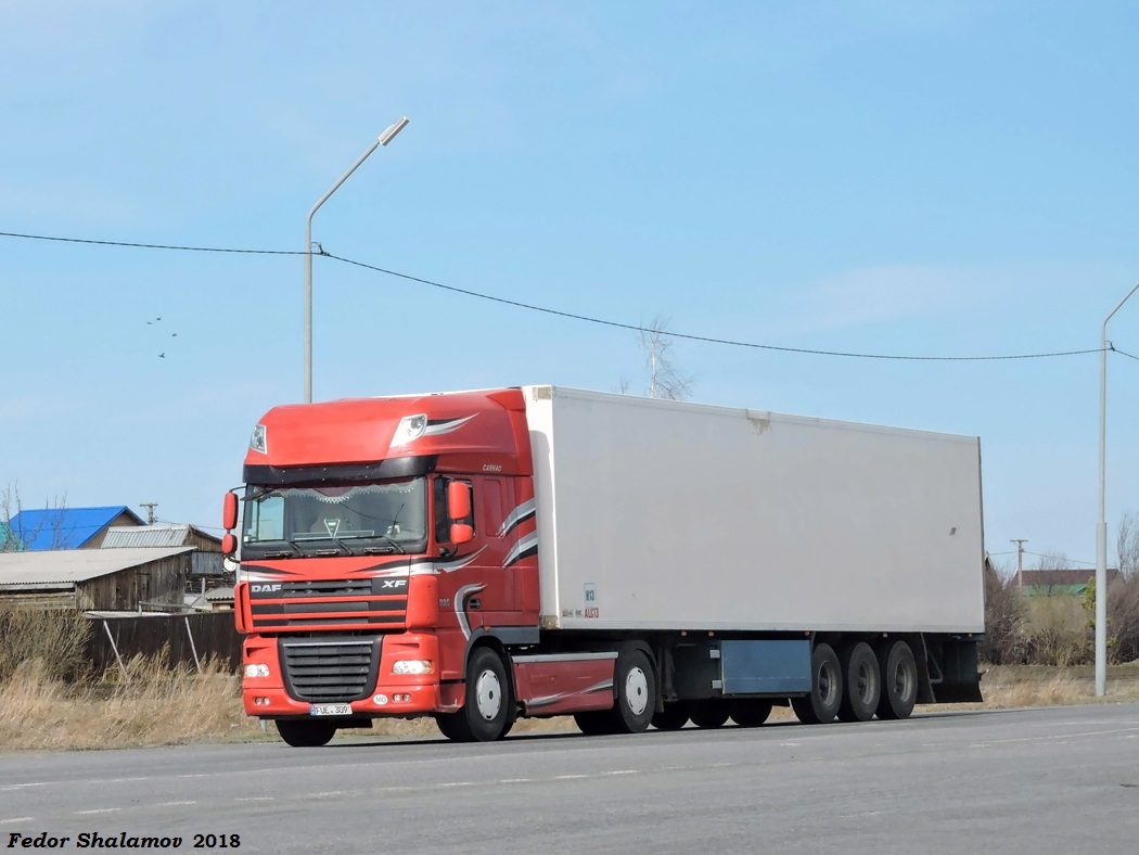 Молдавия, № FUE 309 — DAF XF105 FT