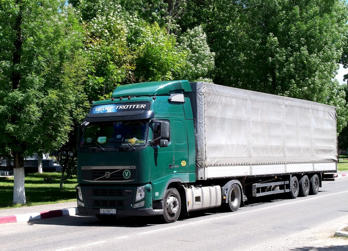 Минск, № АО 8671-7 — Volvo ('2008) FH.420