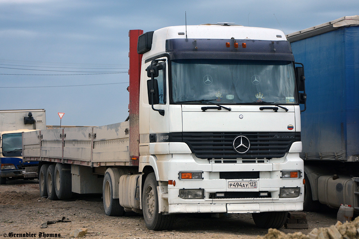 Краснодарский край, № Р 494 АУ 123 — Mercedes-Benz Actros ('1997) 1840