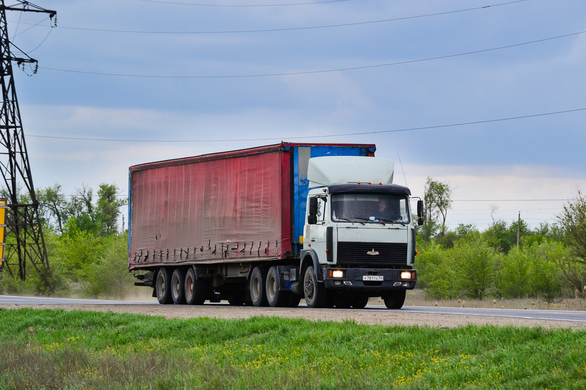 Волгоградская область, № У 781 ТЕ 34 — МАЗ-64229