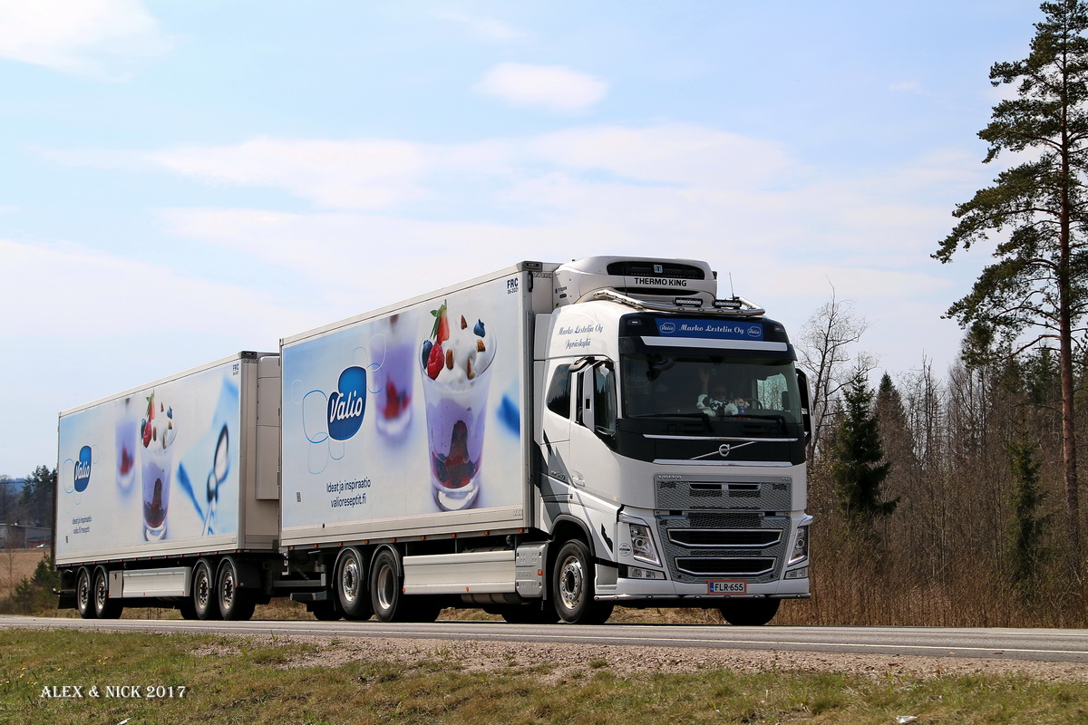 Финляндия, № FLR-655 — Volvo ('2012) FH.540; Volvo ('2012) FH "Volvo Ocean Race" (Финляндия)