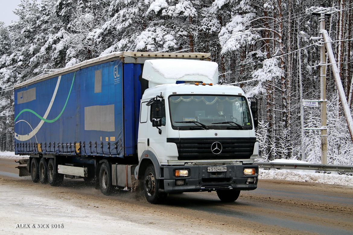 Воронежская область, № Х 510 МА 36 — Mercedes-Benz SK (общ. мод.)