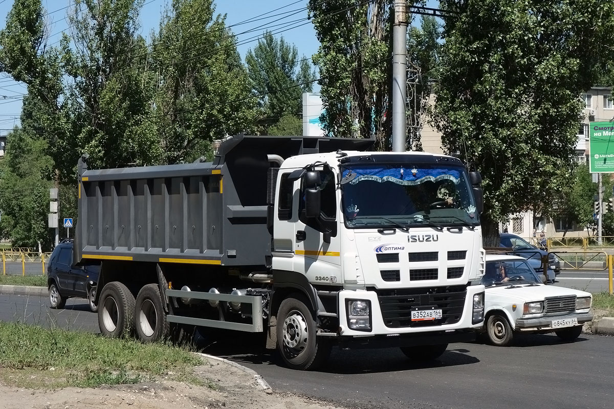 Саратовская область, № В 352 АВ 164 — Isuzu Giga CYZ