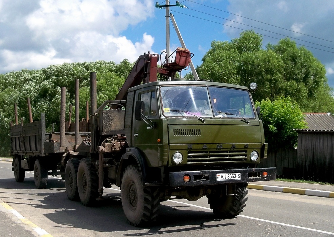 Могилёвская область, № АІ 3663-6 — КамАЗ-4310