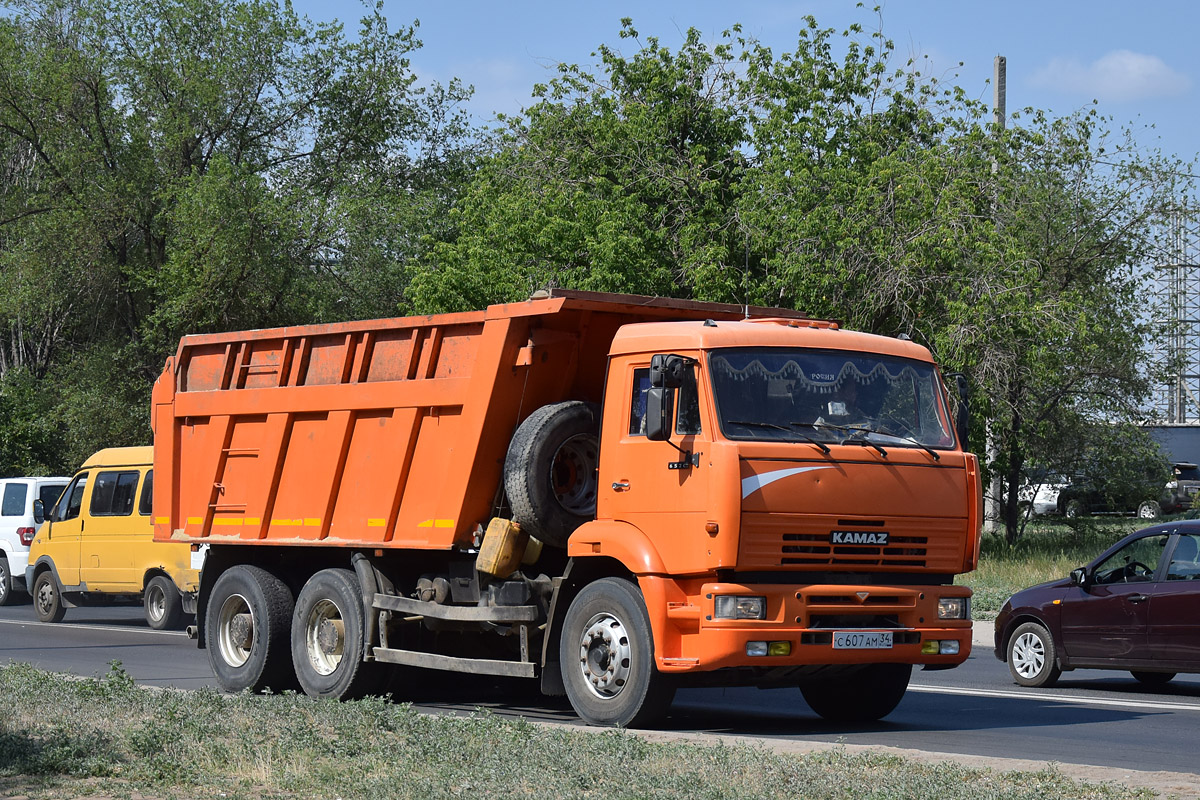 Волгоградская область, № С 607 АМ 34 — КамАЗ-6520-06 [65200F]