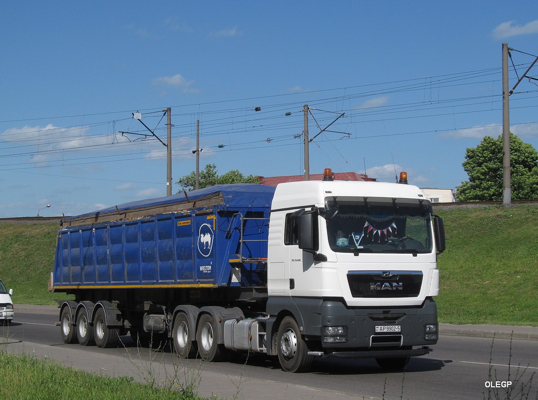 Минская область, № АР 9902-5 — MAN TGX ('2007) 33.440