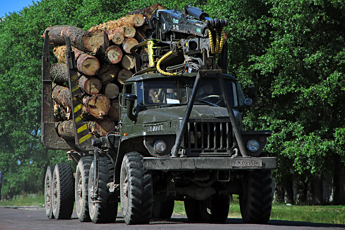 Сумская область, № ВМ 0215 ВІ — Урал-4320 / 5557 (общая модель)