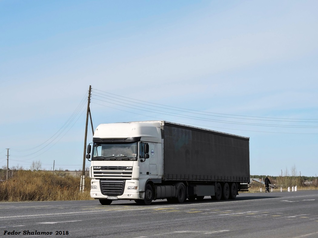 Ставропольский край, № В 887 ВХ 126 — DAF XF105 FT