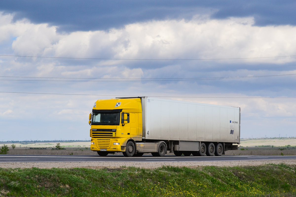 Астраханская область, № В 674 МК 30 — DAF XF105 FT