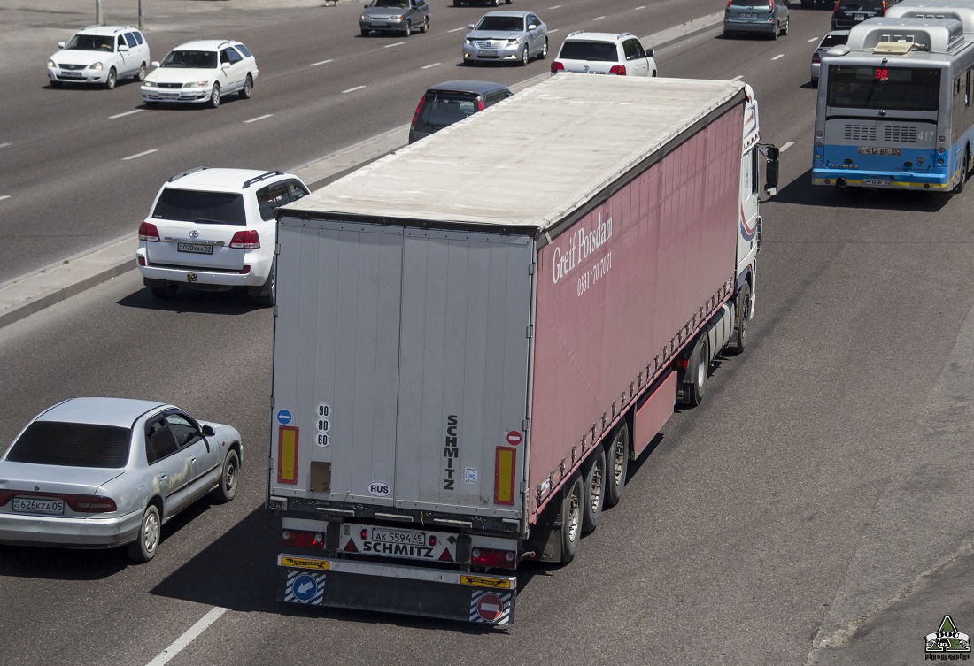 Новосибирская область, № Р 950 ЕЕ 45 — DAF XF95 FT