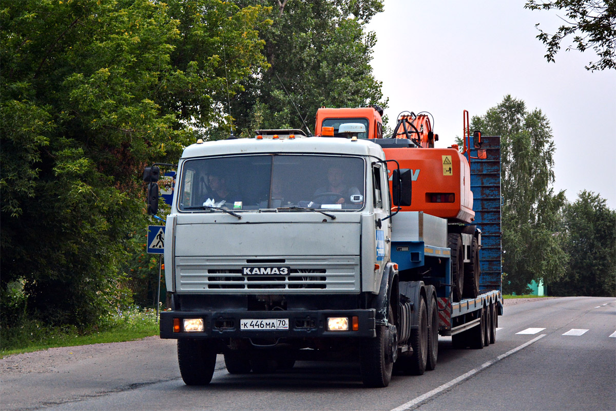 Томская область, № К 446 МА 70 — КамАЗ-54115-15 [54115R]