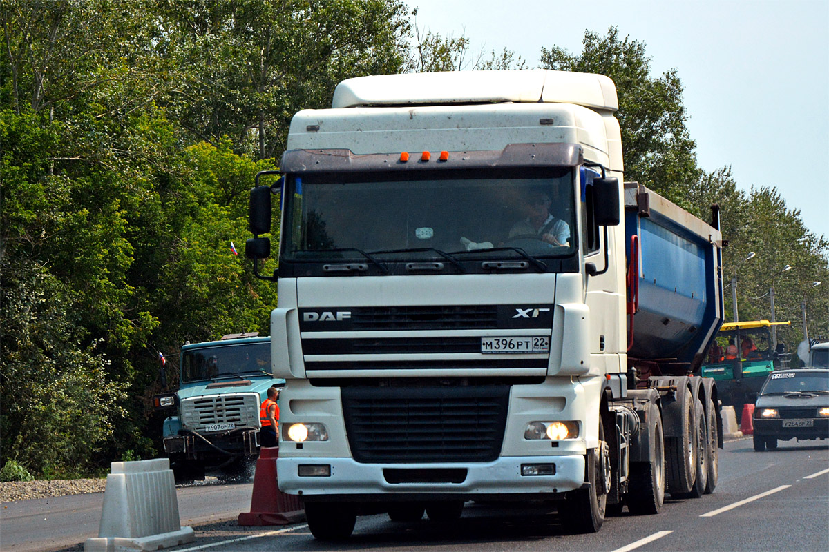 Алтайский край, № М 396 РТ 22 — DAF XF95 FT