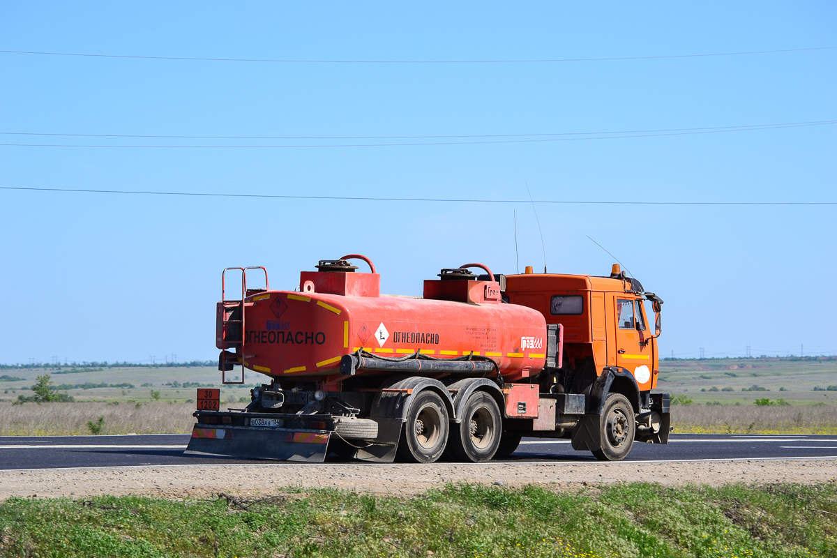 Волгоградская область, № В 038 АВ 134 — КамАЗ-65115-62