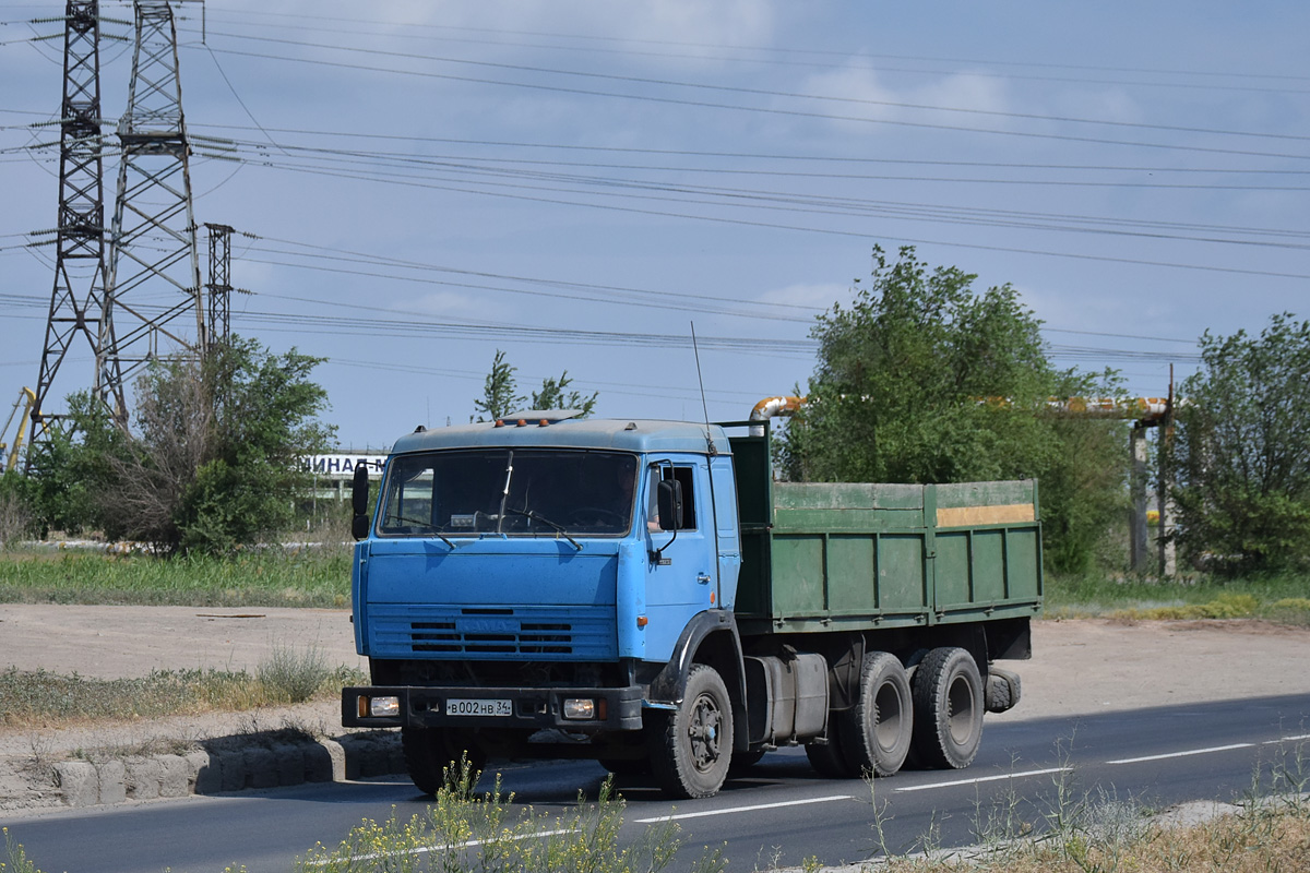 Волгоградская область, № В 002 НВ 34 — КамАЗ-5320