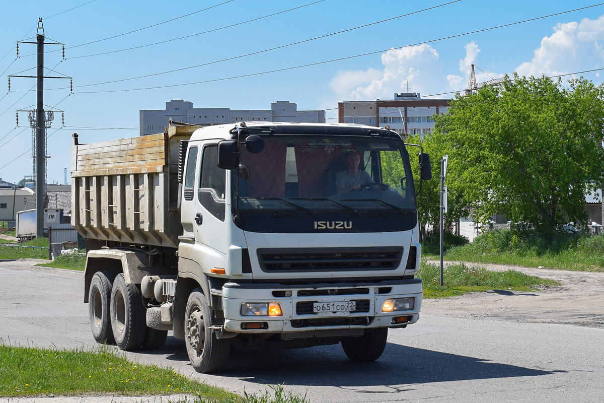 Алтайский край, № О 651 СО 22 — Isuzu Giga CYZ