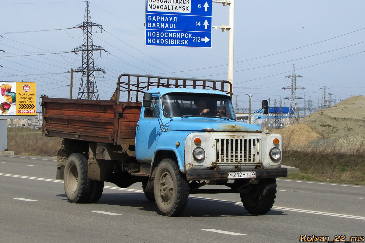 Алтайский край, № М 212 МН 22 — ГАЗ-53-14, ГАЗ-53-14-01