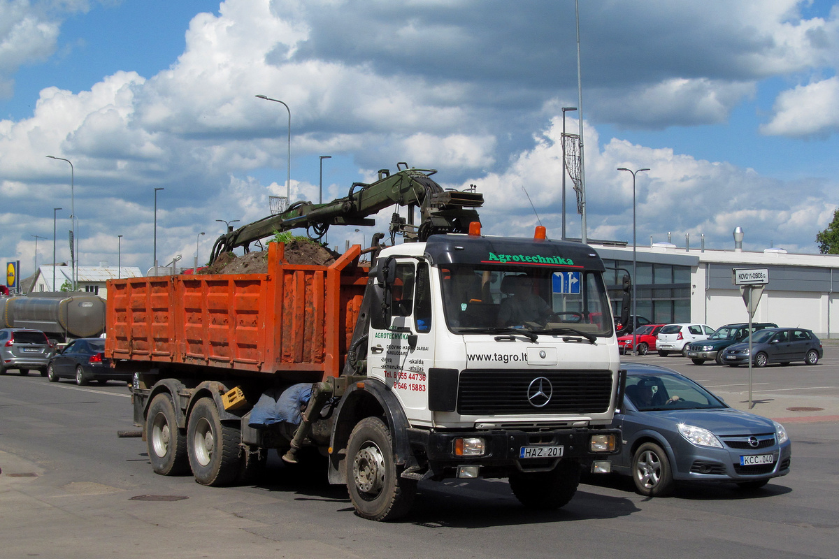 Литва, № HAZ 201 — Mercedes-Benz NG (общ. мод.)