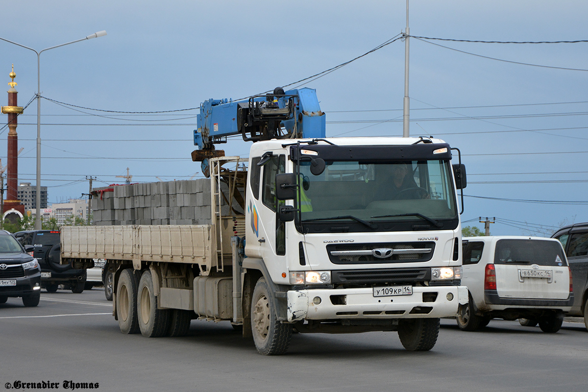 Саха (Якутия), № У 109 КР 14 — Daewoo Novus