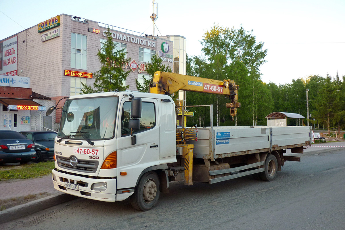 Архангельская область, № К 891 КМ 29 — Hino 500