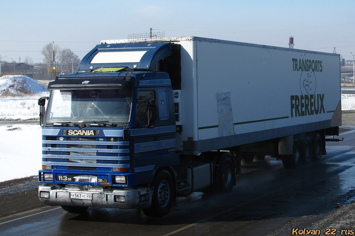 Алтайский край, № У 563 УС 22 — Scania (II) R113M