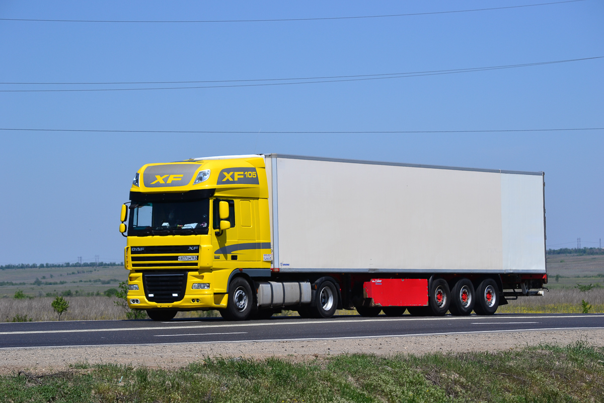 Ростовская область, № О 837 ОМ 161 — DAF XF105 FT