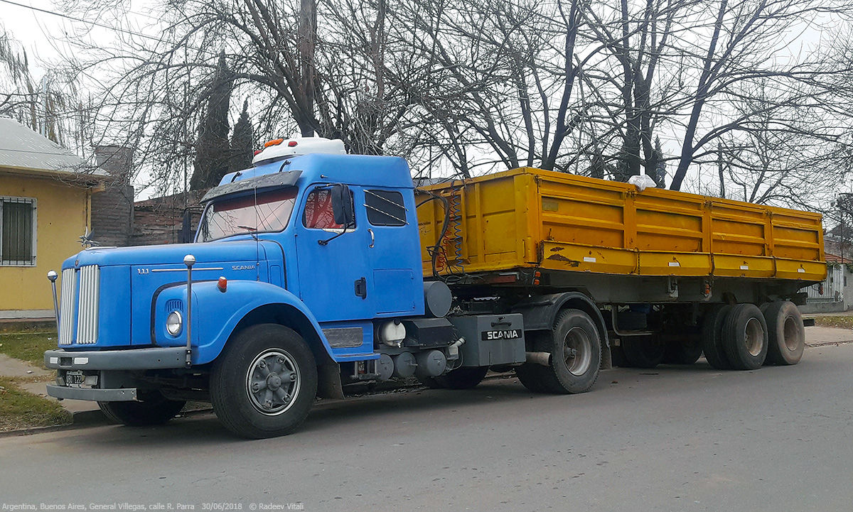 Аргентина, № VBU 122 — Scania (общая модель)