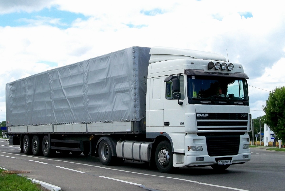 Минская область, № АН 6016-5 — DAF XF95 FT