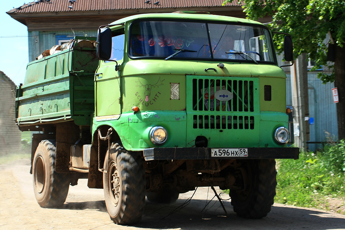 Пермский край, № А 596 НХ 59 — IFA W50LA/K, LA/Z