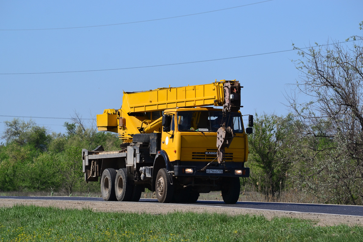 Волгоградская область, № О 216 ОО 134 — КамАЗ-53228-15 [53228R]