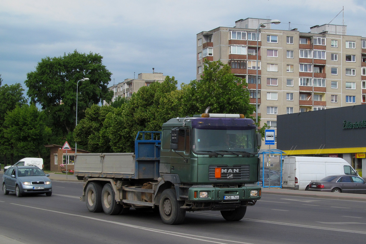 Литва, № KDA 744 — MAN (общая модель)