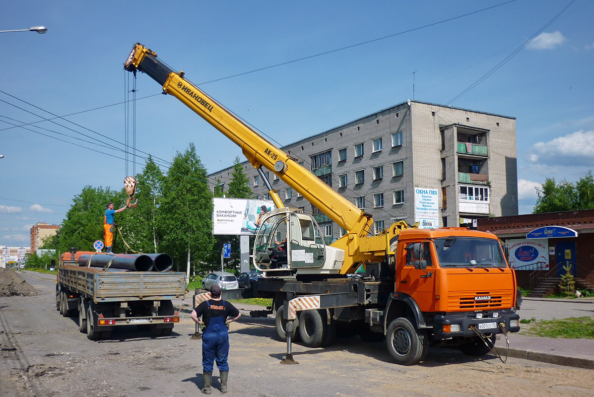 Архангельская область, № В 301 СС 178 — КамАЗ-65115-62