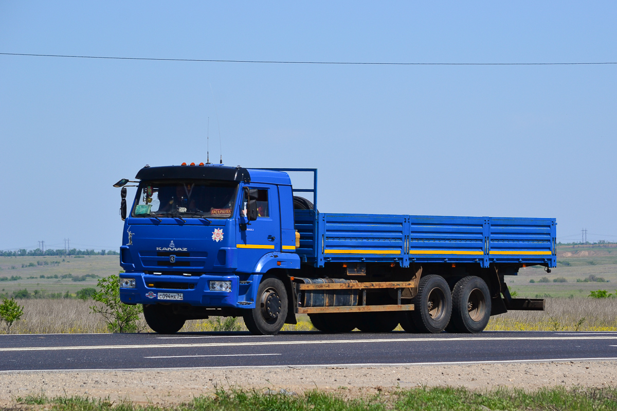 Волгоградская область, № С 094 МА 34 — КамАЗ-65117-N3