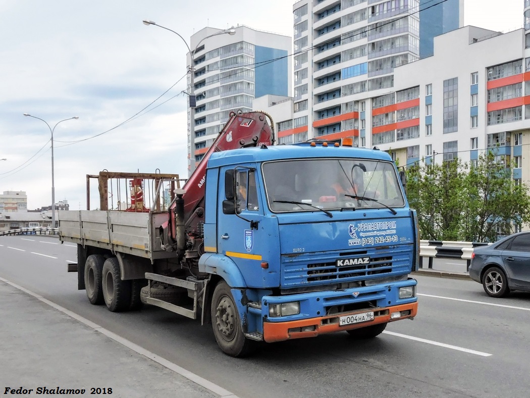 Свердловская область, № Н 004 НА 96 — КамАЗ-65117-62