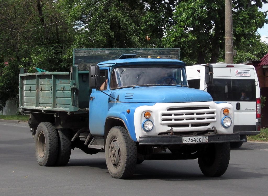 Калужская область, № К 754 СВ 40 — ЗИЛ-495710