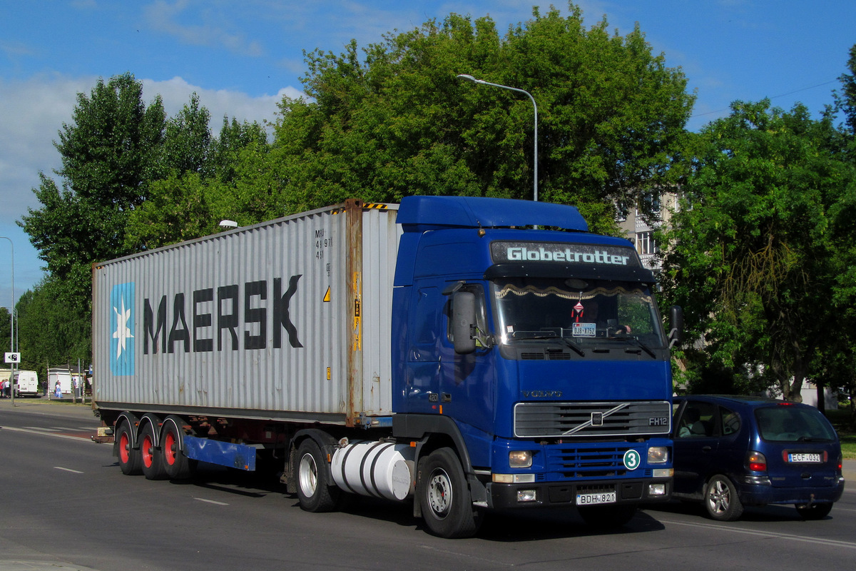 Литва, № BDH 821 — Volvo ('1993) FH12.420