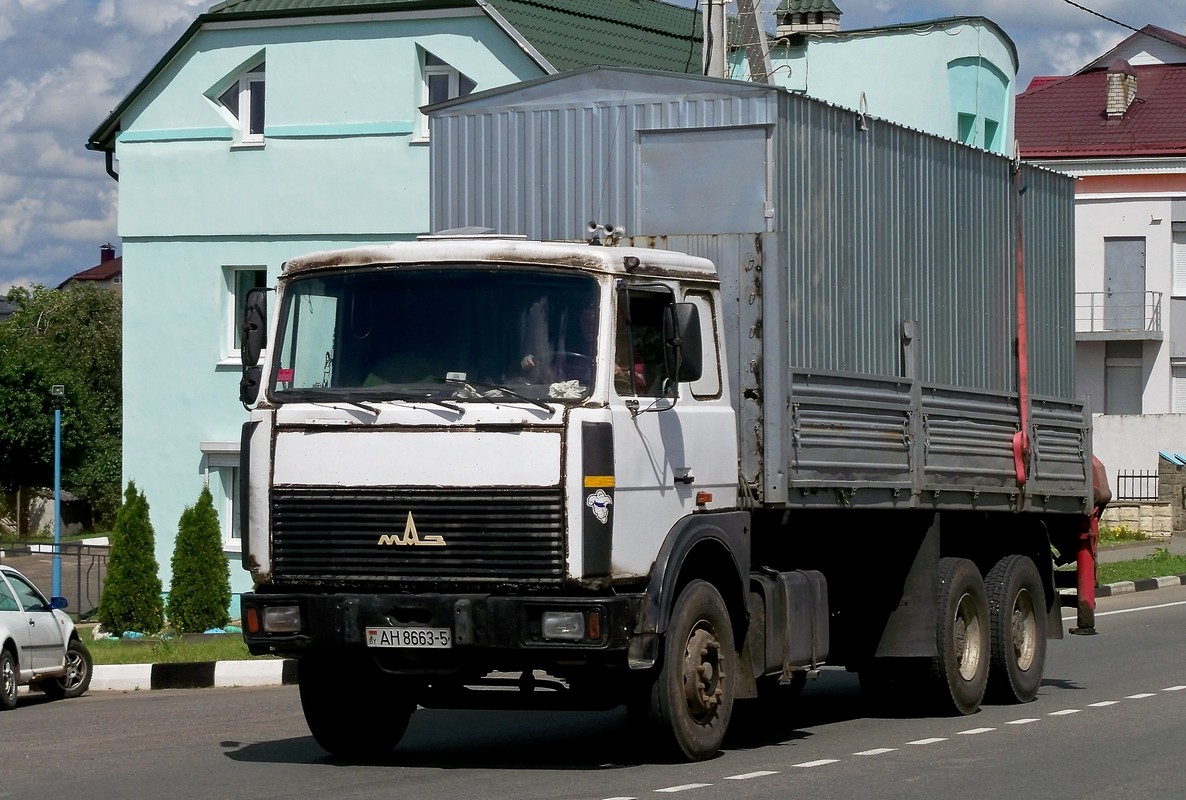 Минская область, № АН 8663-5 — МАЗ-6303 (общая модель)